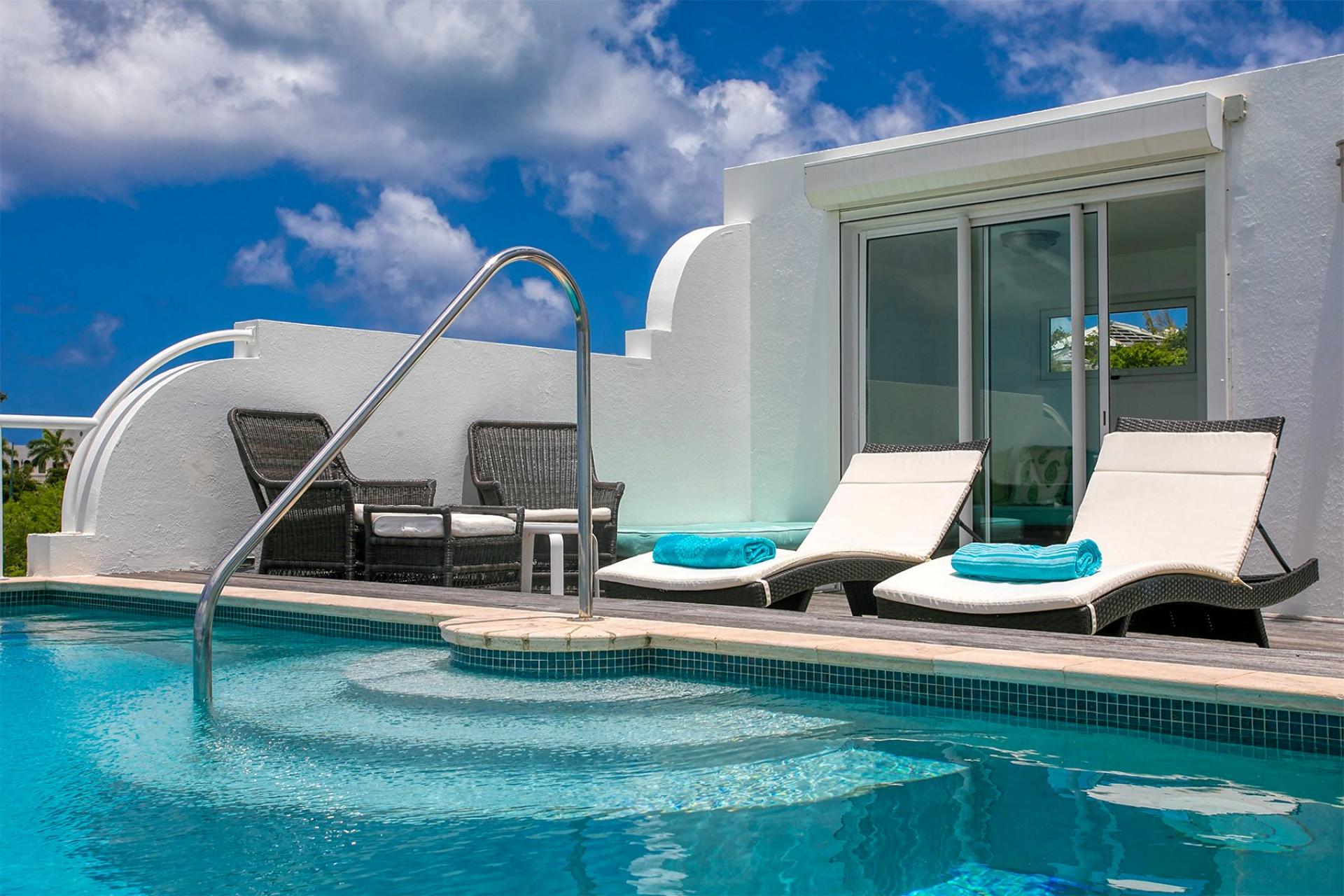 Villa Rental St Martin - Pool View